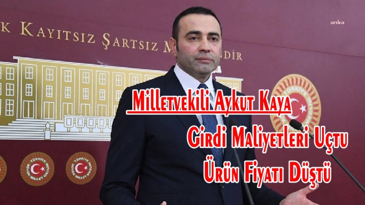 Milletvekili : Aykut Kaya Refah Bitti, Borç Başladı