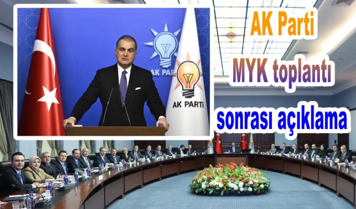 AK Parti Sözcüsü Ömer Çelik: “Komşularımızda Kaos İstemiyoruz, Terörsüz Türkiye Hedefinden Taviz Yok”