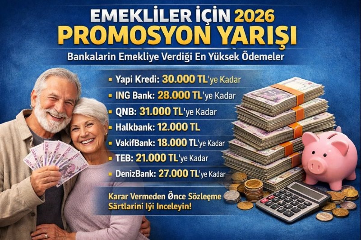 Emekliler Promosyon Arayışında