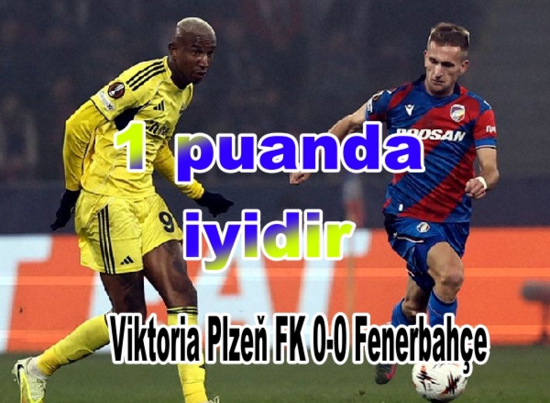 Fenerbahçe Çekya’dan Puanla Döndü