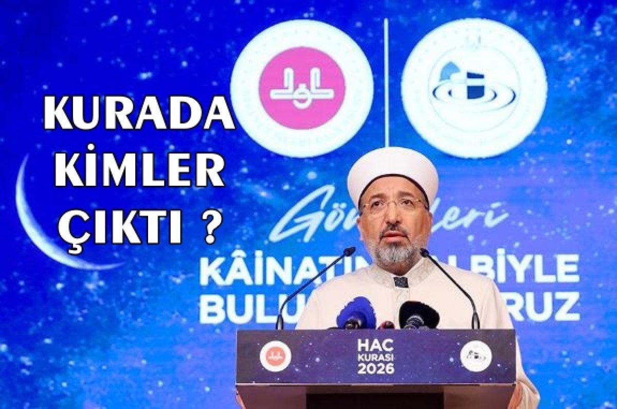 HAC KURASI ÇEKİLDİ 