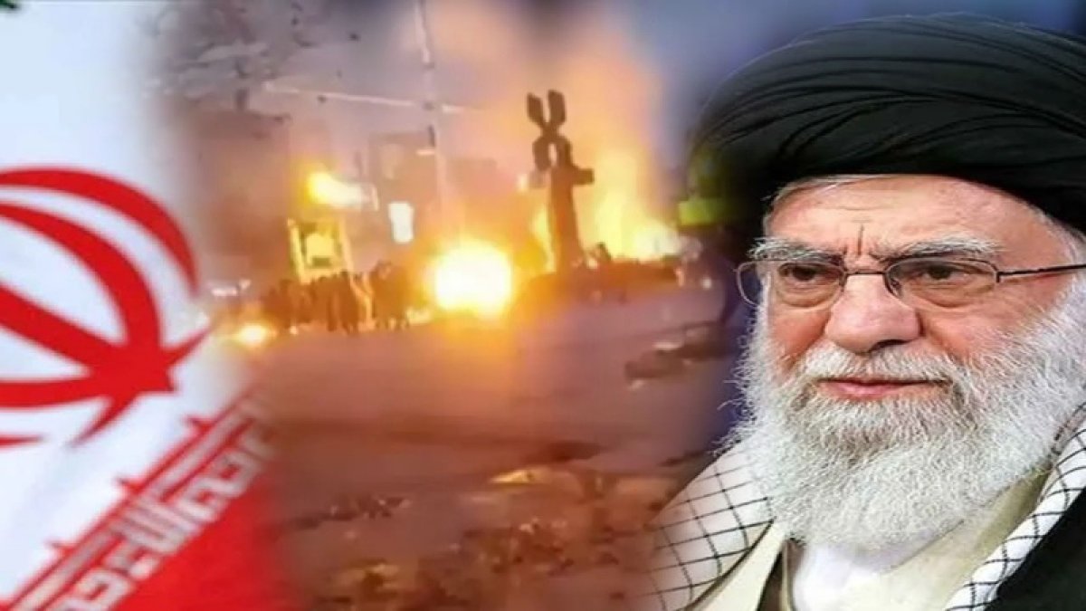 İRAN'DA SOKAKLARIN ATEŞİ YÜKSELİYOR 