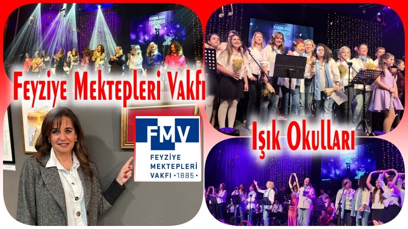 Feyziye Mektepleri Vakfı Işık Okulları Öğretmenler, Öğrenciler ve Yöneticiler Aynı Sahneyi Paylaştı