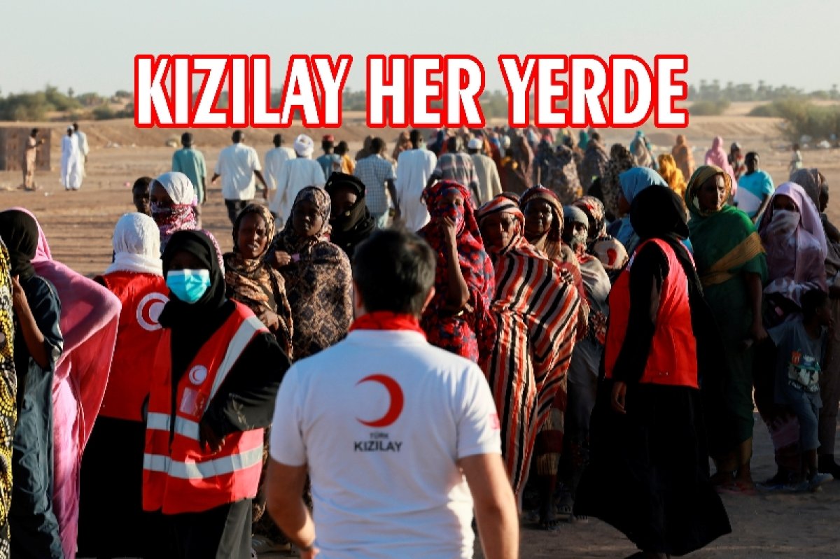 TÜRK KIZILAY’DAN SUDAN’A  GIDA DESTEĞİ