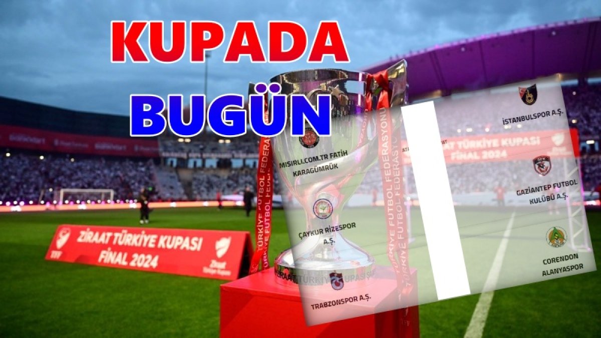 Ziraat Türkiye Kupası’nda Bugün