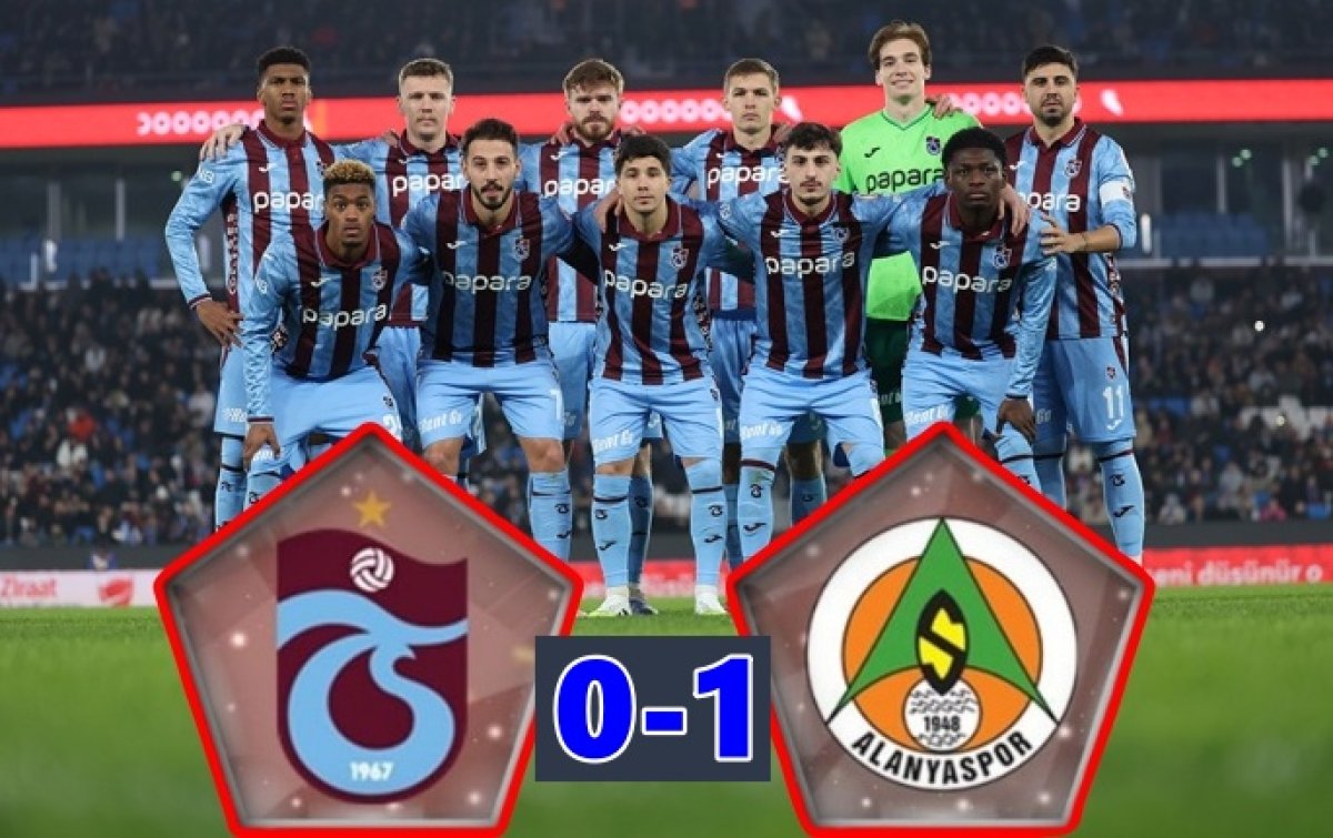 Trabzonspor’a Soğuk Duş