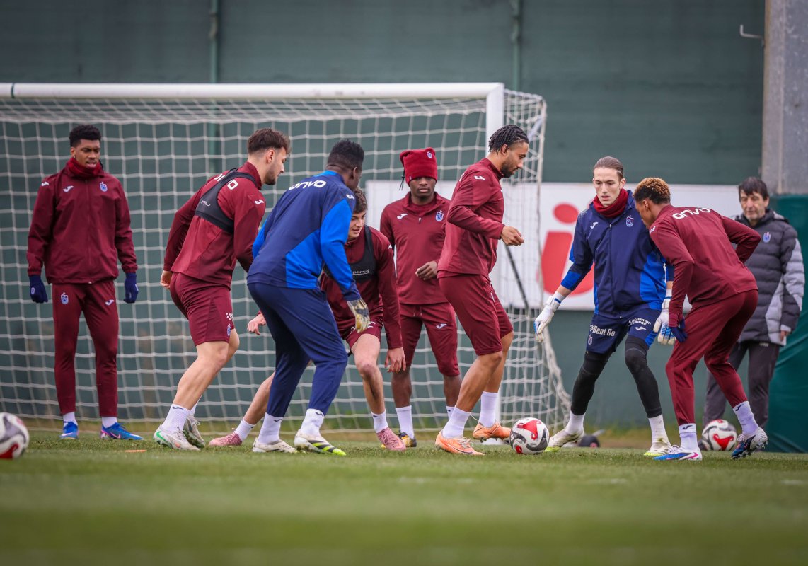 Trabzonspor, İstanbulspor Maçı Hazırlıklarını Sürdürüyor