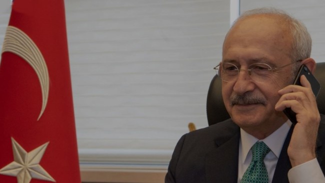 CHP Genel Başkanından Liderlere Telefonla Bayram Tebriği