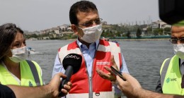 İstanbul Büyükşehir Belediye Başkanı Ekrem İmamoğlu : Haliçi Temizliyoruz