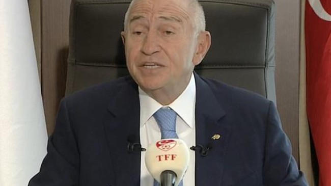 TFF Başkanı Nihat Özdemir, video konferans aracılığıyla basın toplantısı düzenledi