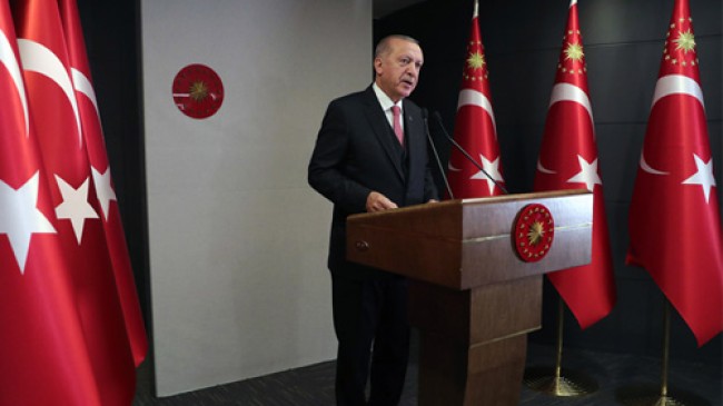 Cumhurbaşkanı R.Tayyip Erdoğan “Normal hayata dönüşü kademe kademe başlatacağız”