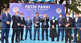Bilinen Adı “aşıklar parkı” Olan Fatih Parkının Açılışını Bakan Kurum Gerçekleştirdi
