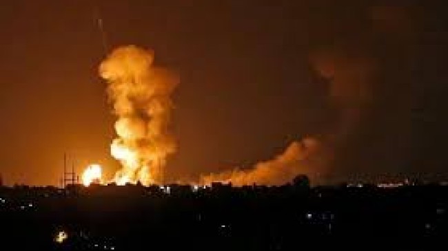 İsrail Hava Kuvvetleri Gazze Şeridi’ne Yeni Bir Saldırı Başlattı
