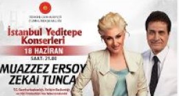 İstanbul Yeditepe Konserlerinde Sahne Muazzez Ersoy ve Zekai Tunca da