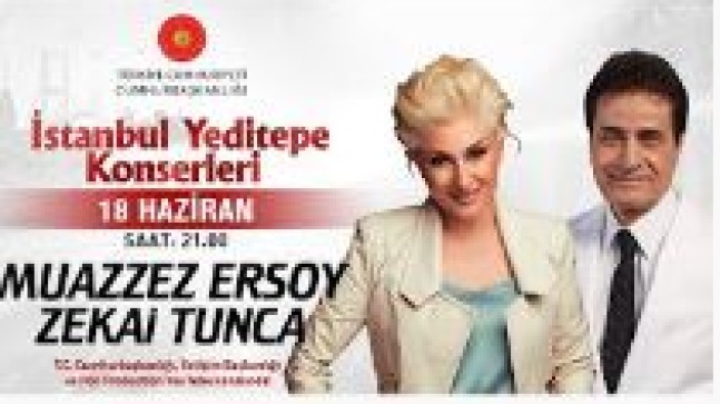İstanbul Yeditepe Konserlerinde Sahne Muazzez Ersoy ve Zekai Tunca da