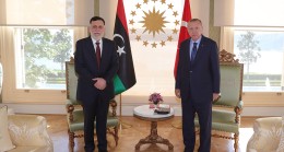 Cumhurbaşkanımız Erdoğan, Libya Başbakanı Fayiz es-Serrac’ı kabul etti