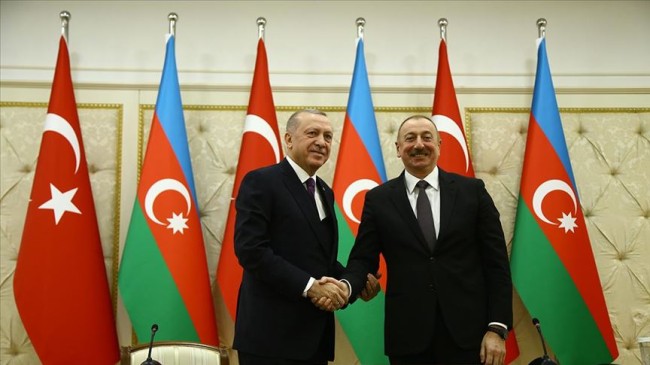 “Türkiye Azerbaycan’ın hakkına, hukukuna, topraklarına yönelik her türlü saldırının karşısında yer almakta asla tereddüt göstermeyecektir”