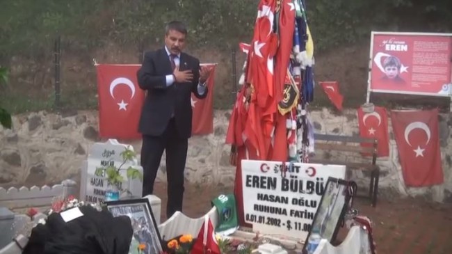Trabzon Emniyet Müdürü Metin Alper Eren Bülbülü Unutmadı