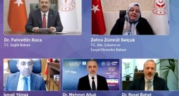 11.Sağlıkta Ortak Çözüm Toplantıları Sağlık Bakanı Dr. Fahrettin Koca ve Aile, Çalışma ve Sosyal Hizmetler Bakanı Zehra Zümrüt Selçuk’un Katılımıyla Toplandı