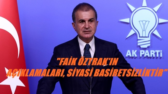 AK Parti Sözcüsü Ömer Çelik’ten MYK Sonrası Açıklamalar