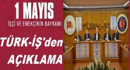 TÜRK-İŞ Genel Başkanı Ergün Atalay Basın Toplantısı Düzenledi