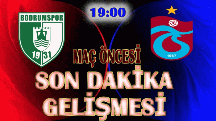 BODRUM MAÇI ÖNCESİ ŞOK GELİŞME !