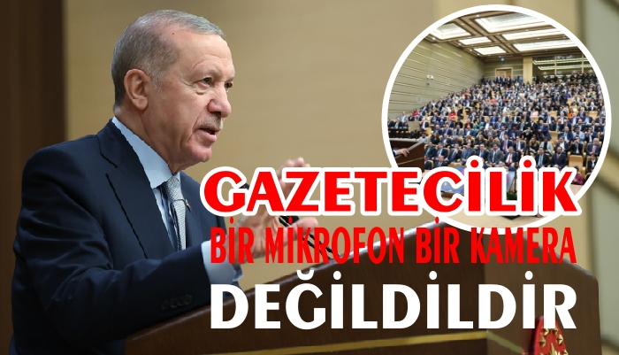 BİR MİKROFON,BİR KAMERA İLE GAZETECİ OLUNMAZ !
