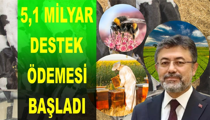 BEKLENEN DESTEK ÖDEMESİ HESAPLARDA !