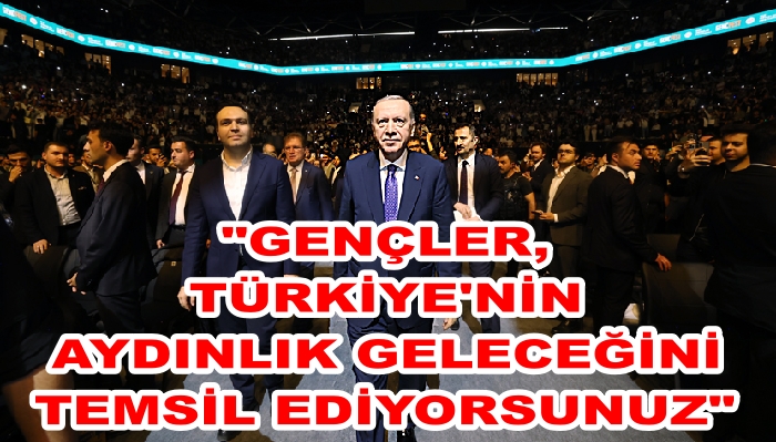 Cumhurbaşkanı Erdoğan “Biriz, Beraberiz, İriyiz, Diriyiz, Kardeşiz, Hep Beraber Türkiye’yiz”