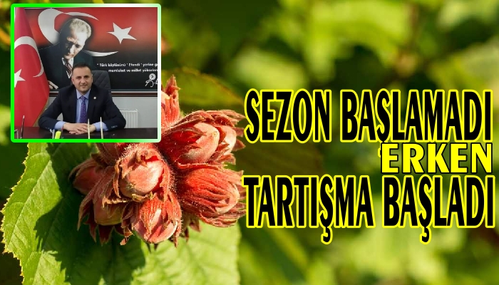 SEZONUN İLK REKOLTE TAHMİNİNİ BAŞKAN MEHMET ALİ AYDIN YAPTI