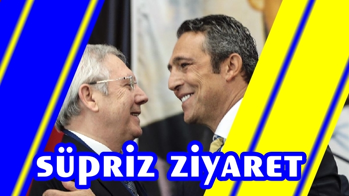 SÜPRİZ ZİYARET FENERBAHÇE CAMİASINI HEYACANLANDIRDI !