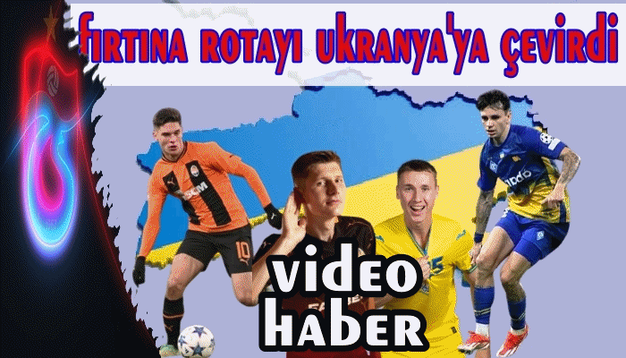 TRABZONSPOR TRANSFERDE ROTAYI UKRANYA’YA ÇEVİRDİ