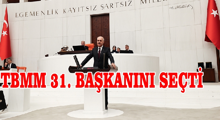 TBMM’NİN 31. BAŞKANI NUMAN KURTULMUŞ