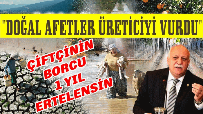 2025 TARIMDA FELAKET YILI OLDU