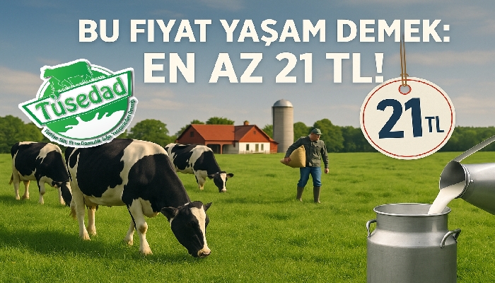 TÜSEDAD’dan Süt Fiyatı Uyarısı: “Bu Artış Tercih Değil, Zorunluluk!”