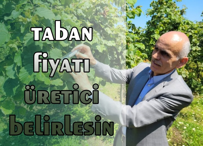 Giresun Ziraat Odası Başkanı Nurettin Kara:Söz Hakkı Üreticide