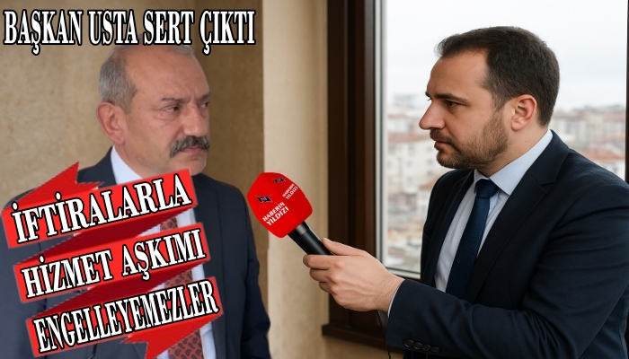 Trabzon Şoförler Odası Başkanı Ömer Hakan Usta: “İftiralar Beni Hizmetten Alıkoyamaz”